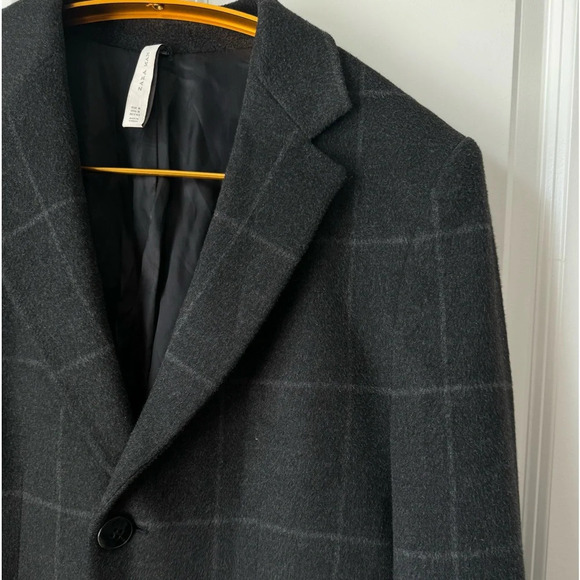 Zara  Checked Chester coat - Picture 6 of 7